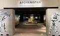 An Afghanistan exhibit at the Australian War Memorial