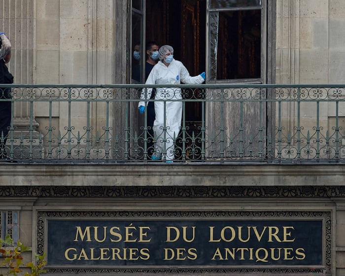 How the Louvre museum robbery happened in video, photographs and maps
