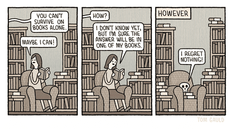 Tom Gauld, panel 1