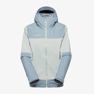 Women's Mammut Ducan waterproof jacket.