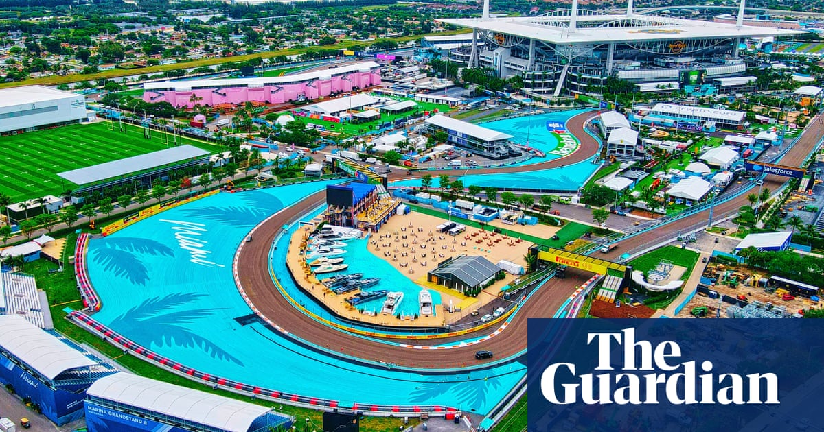 Welcome to Miami, where F1's sunshine party draws a crowd every sport craves