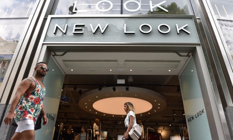 A New Look store on Oxford Street, central London