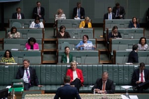 The Labor member for Macquarie Susan Templeman holds up numbers every time the government uses the term “comeback” during question time