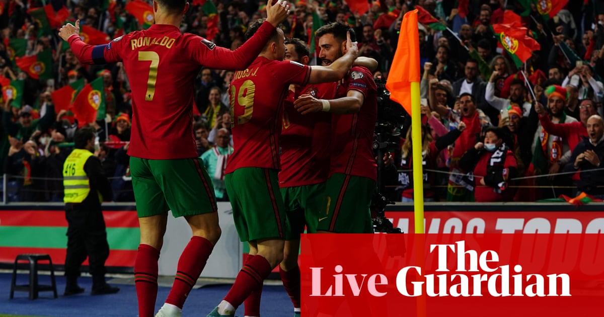 Portugal 2-0 North Macedonia: World Cup playoff final – as it happened