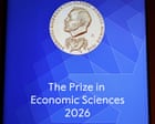 Nobel prize for economics to be awarded – business live
