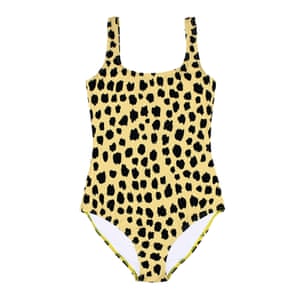 Editor’s pick: 100% recycled and made in small batches Cheetah print swimsuit, £50, batoko.com.