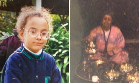 A young Aicha Marhfour, and Aicha's grandmother.