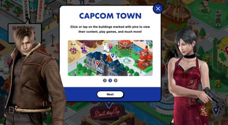 Capcom Town screenshot