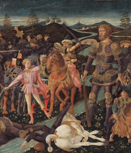 Pesollini'nin Davut ve Golyat'ın Hikayesi, c 1445-55.