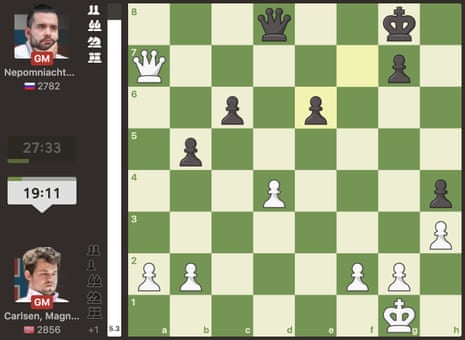 Game 5, Carlsen x Nepo