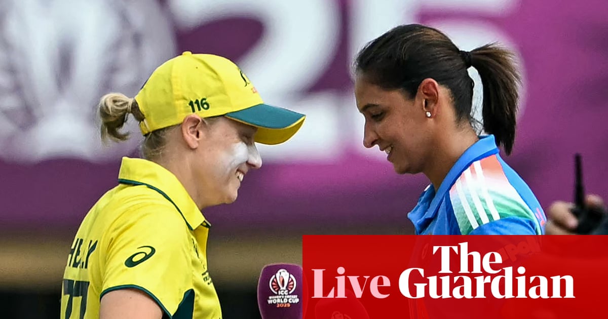 India v Australia: Women’s Cricket World Cup semi-final – live