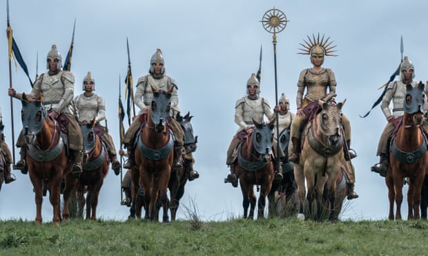 A still from TV series Lord of the Rings: The Rings of Power.