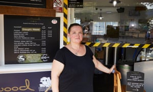 Joanna Biernat, manager at Driftwood fish and chip cafe in Windermere