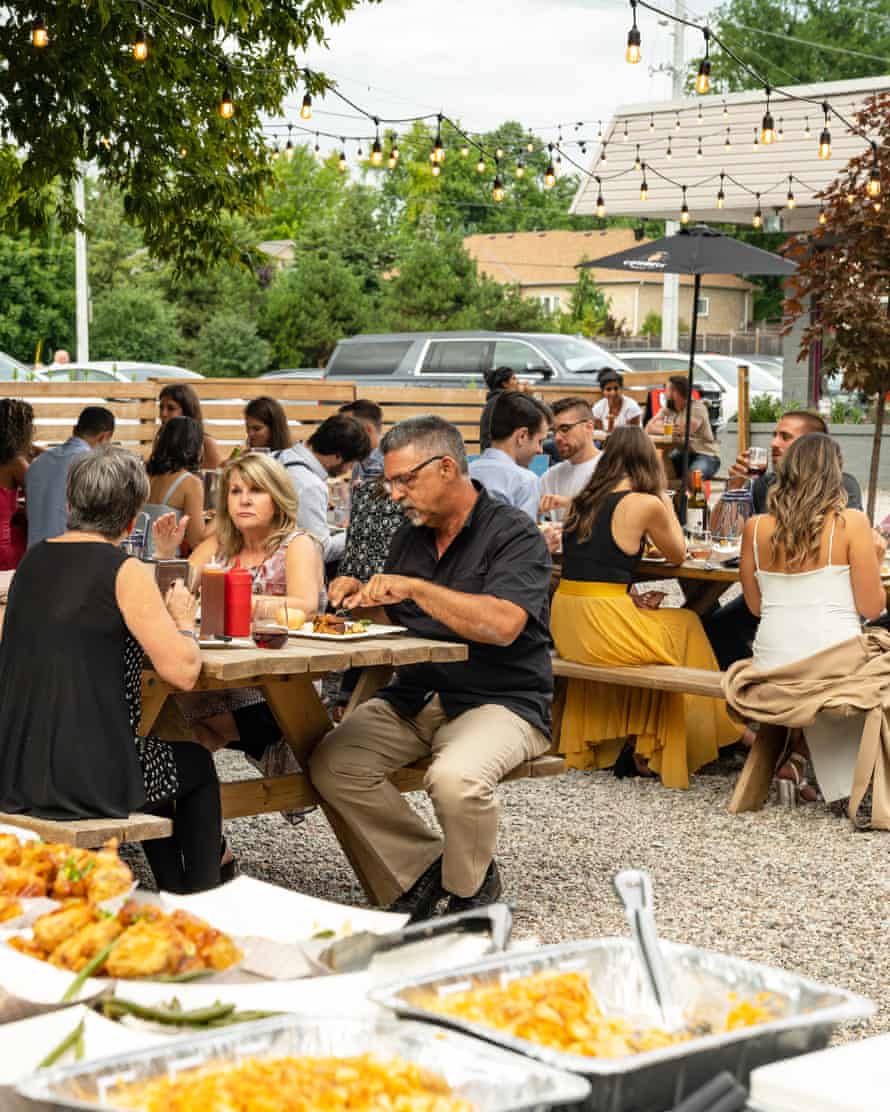 From eggs benedict to the ultimate bacon roll: Toronto’s best places to eat | Welcome to Ontario, Canada 16 Butchies restaurant Ontario - exterior patio