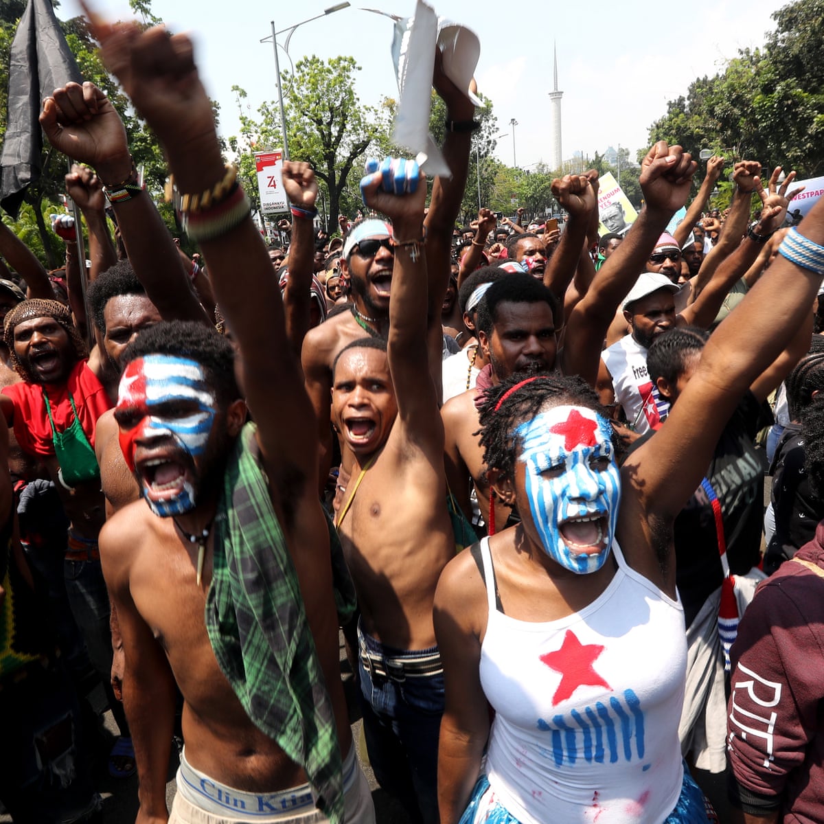 West Papua Thousands Take To Streets After Week Of Violence West Papua The Guardian West Papua Thousands Take To Streets After Week Of Violence West Papua The Guardian