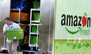 Amazon Fresh lorry