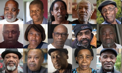 Some of the people whose lives were damaged by the Windrush scandal.