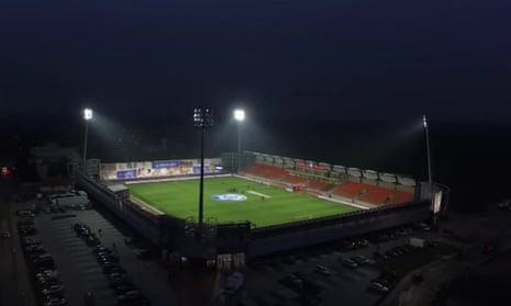 The Stadion Termalica Bruk-Bet Nieciecza has a capacity of just under 5,000 but could still accommodate the population of the village seven times over. 
