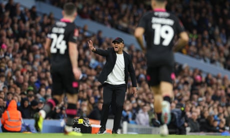 Guardiola’s ruthless machine hand old favourite Kompany a harsh lesson | Will Unwin