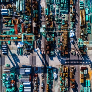Birdseye view of a metal recycling plant. The easiest way to join the clean money revolution is to make sure every cent you put in the bank is going towards ethical investments rather than propping up harmful industries.