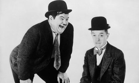 Oliver Hardy and Stan Laurel in 1936