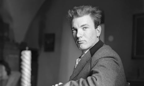 Austrian author Thomas Bernhard, pictured in 1957/58.