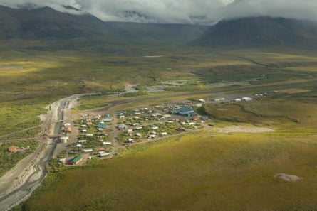 Anaktuvuk Pass, Alaska, a Native Alaskan community of around 300 people, near Alaska’s Arctic National Wildlife Refuge.