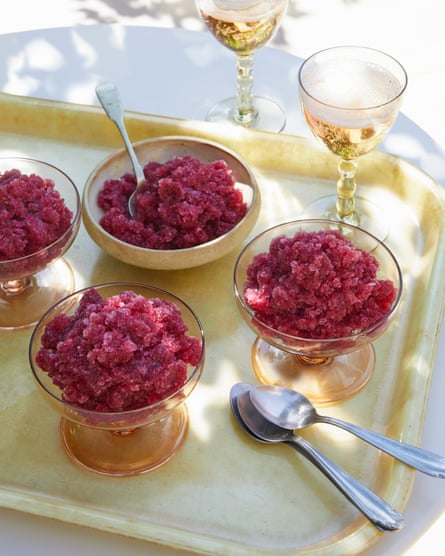 Jacob Kenedy’s pomegranate granita.