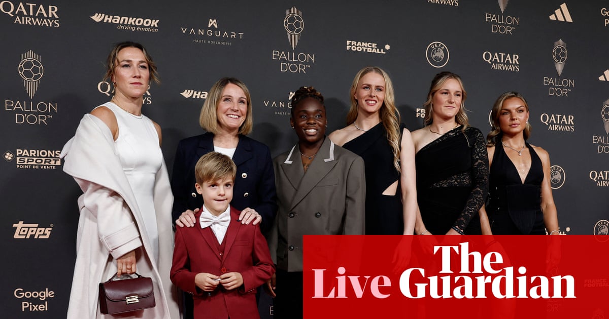 Ballon d'Or 2025: who will be voted the best men's and women's footballers? live