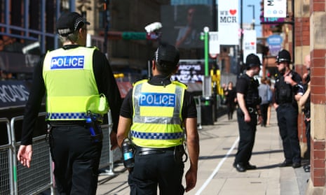 Police in Manchester, May 2017