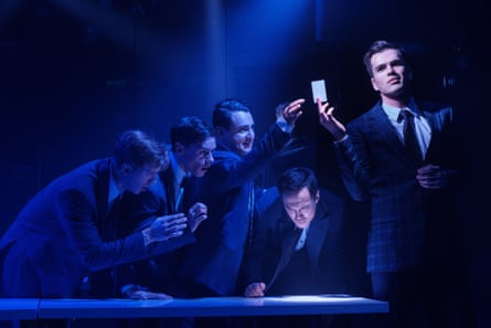 Cast of the Hayes Theatre Co production of American Psycho, Sydney 2019.