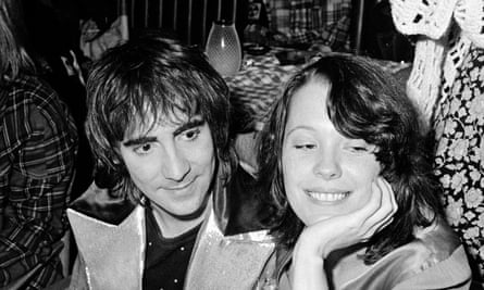 Wild nights out: Des Barres on the town with Keith Moon of the Who.