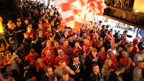 The Brighton Kop: 270 miles from Anfield but no less Liverpool – video
