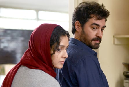 Disturbing, quasi-inexplicable crisis … Hosseini with Taraneh Alidoosti as Rana.