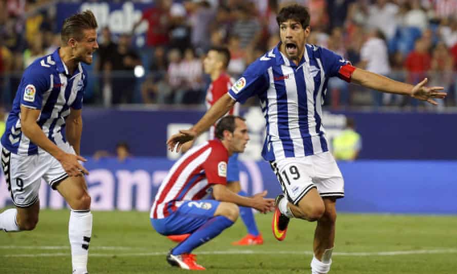 Manu Garcia Realises Dream At Atletico Madrid After Leaping Alaves Fence La Liga The Guardian