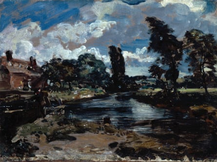 Flatford Mill from a Lock on the Stour, c 1811.