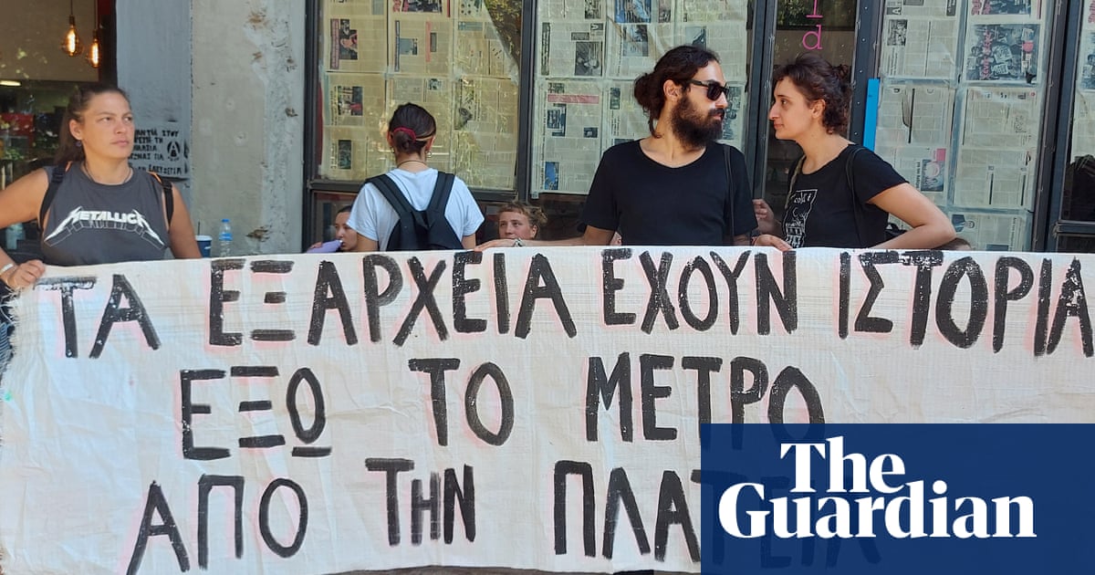 Residents of Athens’ lawless Exarchia Square resist metro station plan