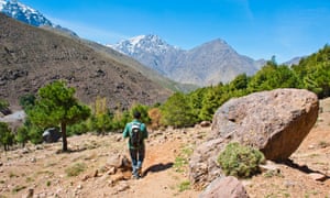 Tour guide in the Imlil valley