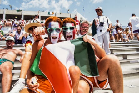 Republic of Ireland fans astatine Citrus Bowl, Orlando.