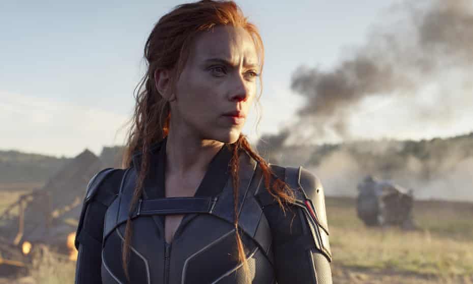 Scarlett Johansson as Natasha in Black Widow.