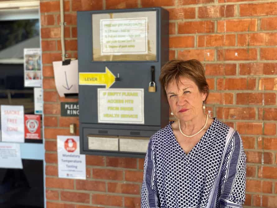 NSW MP Helen Dalton at Wentworth hospital.