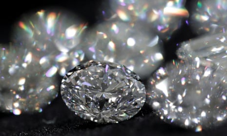 Alrosa diamonds in Moscow