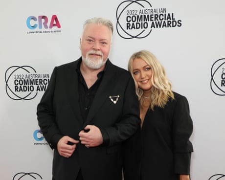 Kyle Sandilands and Jackie O arrive on the red carpet for the Australian Commercial Radio Awards (ACRAs) in 2022