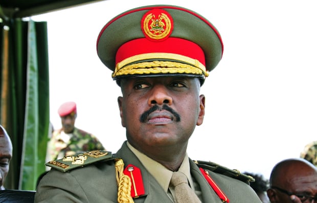 Lt Gen Muhoozi Kainerugaba, Yoweri Musevni’s son and commander of the SFC.
