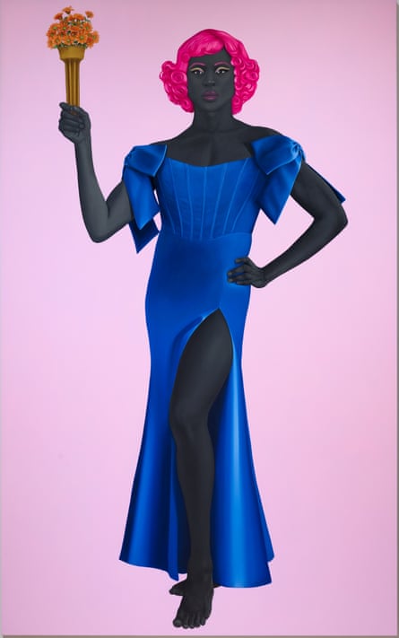 Amy Sherald’s Trans Forming Liberty.