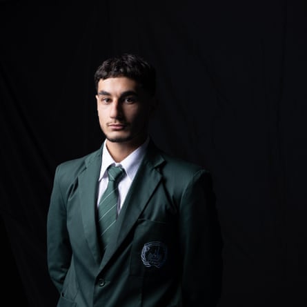 Burak, a student at the Islamic College of Brisbane