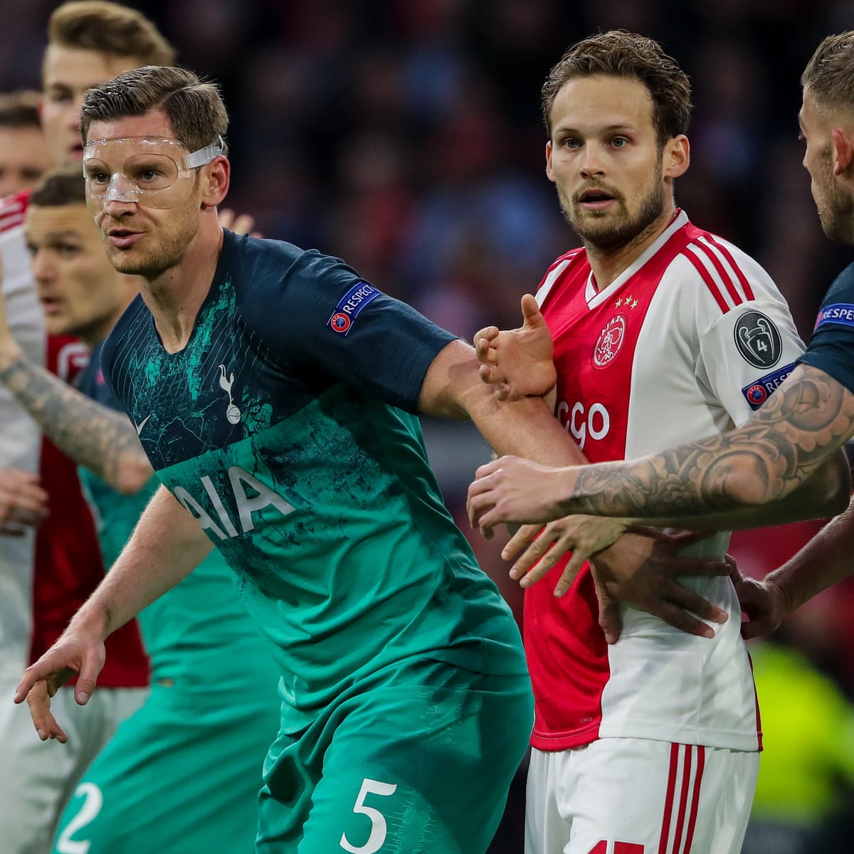 Tottenham Confident Jan Vertonghen Will Be Fit For Champions League Final Tottenham Hotspur The Guardian