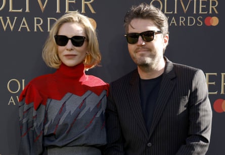 Cate Blanchett and Tom Burke arrive at the Royal Albert Hall.