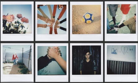 The project that Héctor Bellerín spearheaded with Pixie Levinson where they donated Instax cameras to Syrian children so they could tell their own story through the camera lens