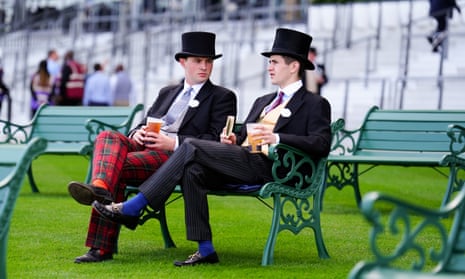 Racegoers on day one of Royal Ascot.